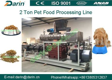 150kg/h - 500kg/h secam o alimento de cão de estimação que faz a máquina para o trigo, arroz, milho