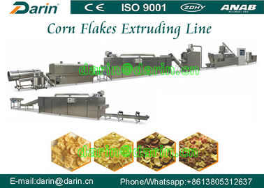 Linha de processamento nutritiva alta dos flocos de milho com sistema de controlo do PLC