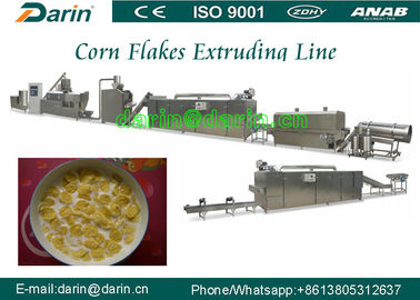 Linha de produção dos flocos de cereal e de milho de café da manhã/máquina da extrusora petisco do sopro