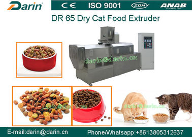 Linha de produção da máquina da extrusora do alimento animal de animal de estimação do alimento para cães