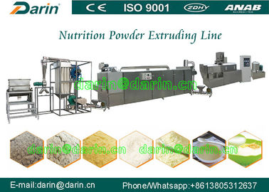 Linha de processamento nutritiva expulsa da máquina do fabricante do comida para bebé da farinha do pó de bebê do arroz