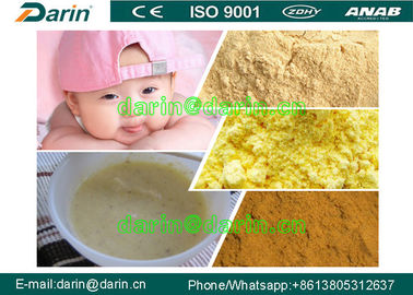 Linha de processamento nutritiva expulsa da máquina do fabricante do comida para bebé da farinha do pó de bebê do arroz