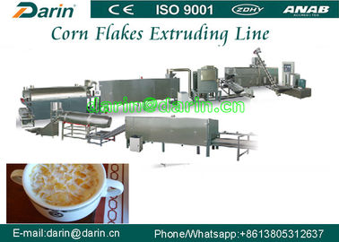 Linha de processamento contínua, automática dos flocos de milho, máquina de amontoamento