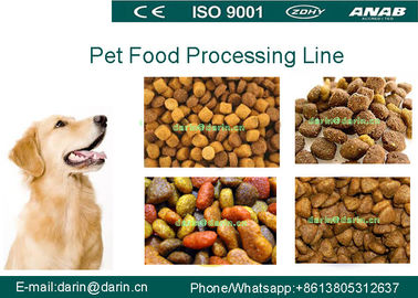 Equipamento de processamento seco do alimento para cães de duas toneladas/máquina expulsando de flutuação de alimento de peixes