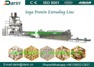 Linha de produção alimentar vegetal extrusora da proteína das pepitas da máquina/soja da fibra