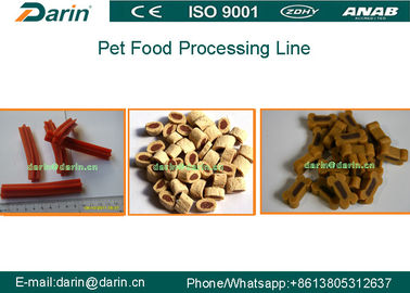 Persiga a linha de processamento dental do equipamento/alimentos para animais de estimação da extrusora dos alimentos para animais de estimação da vara