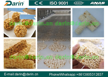 Linha de produção comercial 9kw da barra do cereal para a formação da barra de amendoim