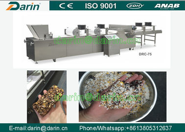 Barra do sésamo do produto comestível do DRC-75 SUS304 de DARIN/máquina de corte doces do amendoim