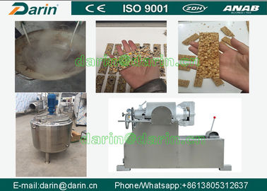 Barra do sésamo do produto comestível do DRC-75 SUS304 de DARIN/máquina de corte doces do amendoim