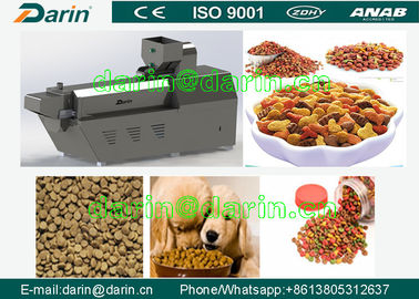 linha de produção do alimento para cães 150-200kg/hr/equipamento de processamento seco dos alimentos para animais de estimação