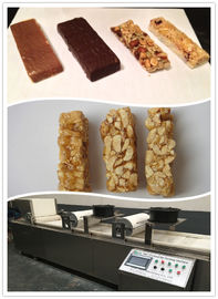 Barra de chocolate nuts do fruto SS304 material que faz a máquina, máquina do fabricante da barra do cereal
