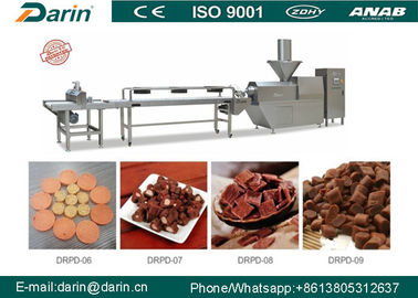 Linha de produção espasmódica natural SUS dos alimentos para animais de estimação de 100 deleites 304 da máquina dos alimentos para animais de estimação do peito de frango