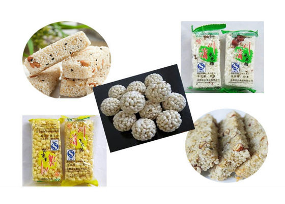 Arroz de Poped/amendoim/barra nuts que forma a máquina tamanho do molde de 640 x de 126mm