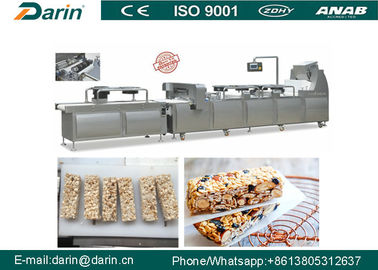 Barra saudável do cereal do de alta capacidade que faz a máquina de corte da barra de Granola da barra de Muesli da máquina