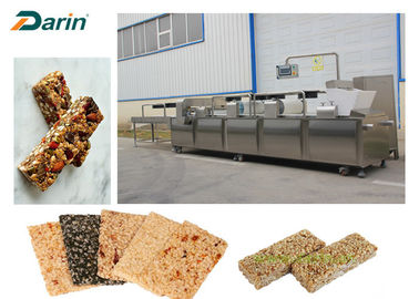 Barra saudável do cereal do de alta capacidade que faz a máquina de corte da barra de Granola da barra de Muesli da máquina