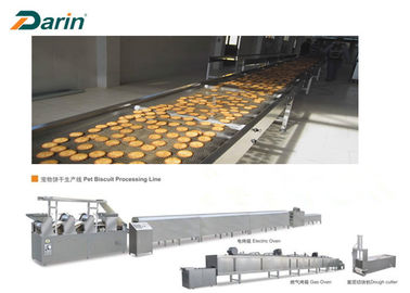 Humam/produção semi dura curto do biscoito da máquina da fabricação de biscoitos do cão comer do animal de estimação