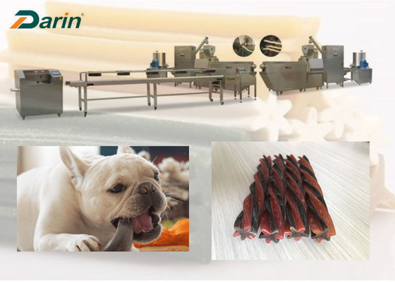 O animal de estimação 100KW de aço inoxidável mastiga a linha de produção para os dentes de cães