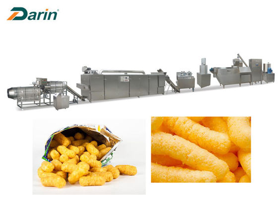 Máquina 250kg/H da transformação de produtos alimentares do petisco do milho dos cereais
