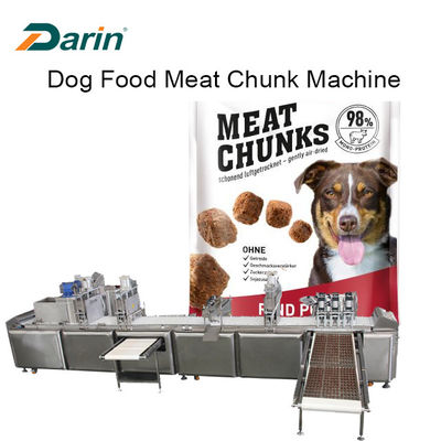 A máquina de aço inoxidável do deleite do cão para a carne dos grânulo da carne corta a formação