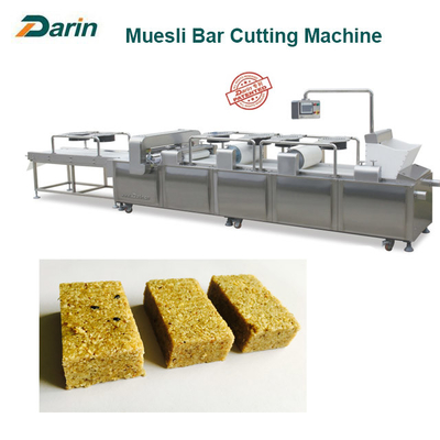 Barra do cereal de Chikki/Muesli que faz a máquina, linha de produção do docê de fruta