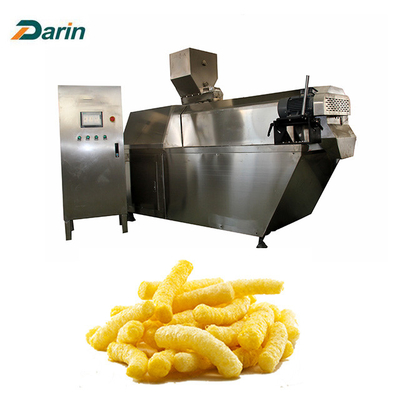 Máquina automática 380v 50hz do petisco do sopro do queijo SS304 tensão ajustável de 3 fases