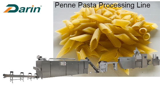 Massa Penne Production Line Extrusion 100 - 150kg/Hr