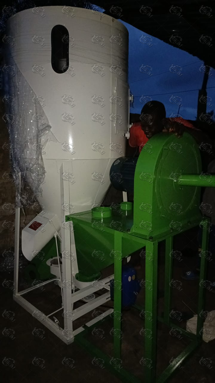 mais recente caso da empresa sobre Nigeria Customer Case: 300–350 kg/h Dry Type floating fish feed pellet extruder machine Successfully Delivered