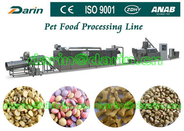 150kg/h - 500kg/h secam o alimento de cão de estimação que faz a máquina, extrusora do alimento para cães