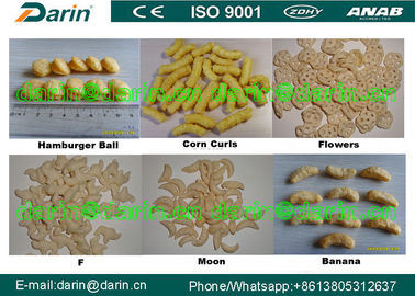 Linha da transformação de produtos alimentares da máquina da extrusora do sopro do arroz do trigo da cevada de Darin