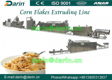 Linha de processamento totalmente automático dos flocos de milho, máquina do fabricante do petisco