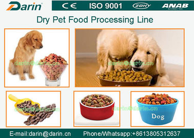 Alimentos para animais de estimação que fazem a linha/a linha produtos alimentares dos peixes/alimento para cães comercial que faz a máquina