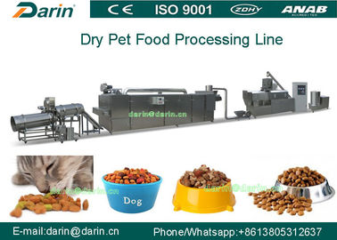 Linha de produção alimentar seca do cão de estimação do método que faz a máquina