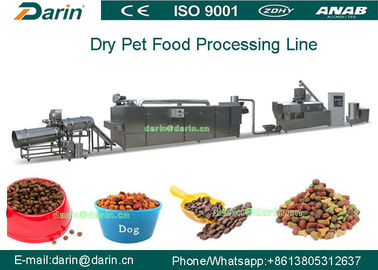 Extrusora dos alimentos para animais de estimação da pedigree para o cão/gato/peixes, máquina do alimento para cães