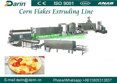 300 - linha de processamento dos flocos de milho 350kg/h, máquina da extrusora do petisco do sopro