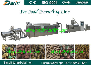 Máquina de aço inoxidável de 304 comidas de gato/máquina seca da extrusora dos petiscos do animal de estimação