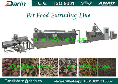 Mult - máquina 120 da extrusora dos alimentos para animais de estimação dos petiscos da função - 150kg/hr 150 - 300kg/hr