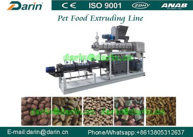 Máquina da extrusora dos alimentos para animais de estimação da pedigree da capacidade alta com CE e ISO9001