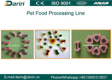 Animal de estimação contínuo e automático dos cuidados dentários da extrusora do alimento para cães que mastiga o brinquedo que faz a máquina