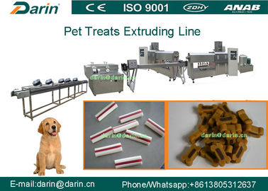 Máquina da extrusora do alimento de cão de estimação de Darin, equipamento de processamento dos alimentos para animais de estimação dos cuidados dentários