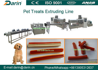 A extrusora semi húmida do alimento para cães da torção de Darin para o animal de estimação trata/petisco/mastigações