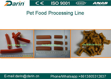 A extrusora semi húmida do alimento para cães da torção de Darin para o animal de estimação trata/petisco/mastigações