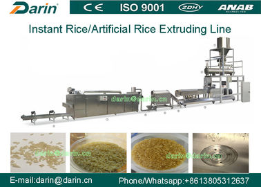 Linha expulsando da máquina da extrusora do alimento de petisco/arroz artificial com CE