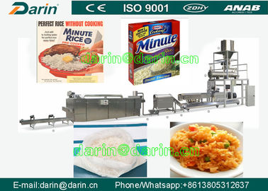Máquina da extrusora do alimento/auto linha de produção nutritiva artificial completa do arroz