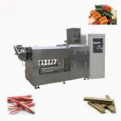 Linha de produção PLC do alimento para cães dos petiscos do cão de Simens e tela táctil com o CE habilitado