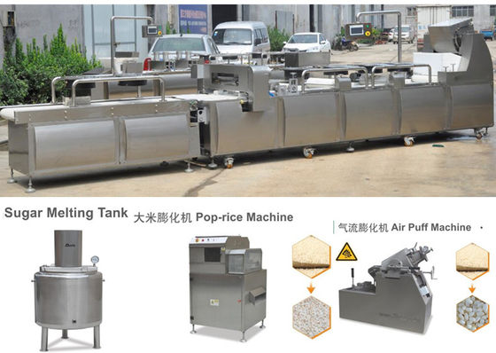 Máquina de Corte e Fabricação de Barras de Amendoim MK-75 com PLC Siemens