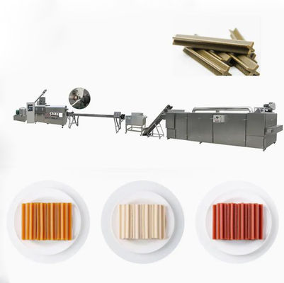 Extrusora de Alimento Semi-Úmido para Cães para Petiscos / Snacks / Mastigáveis