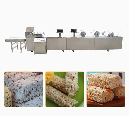 Máquina de fabricação de barras de cereais SUS304 MK-65 patenteada 300 ~ 500 kg por hora