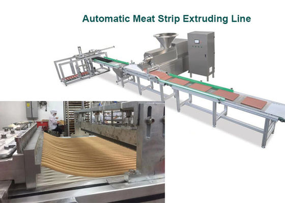 Máquina de corte de tiras de carne /Tiras de carne Linha de processamento de alimentos para animais de estimação