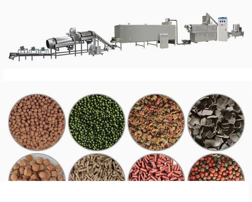 Extrusora de Alimentos para Animais de Estimação Mais Saudáveis - Ração Flutuante para Peixes / Pellets para Cães / Planta de Processamento