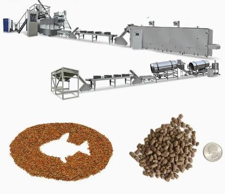 Extrusora de Alimentos para Animais de Estimação Mais Saudáveis - Ração Flutuante para Peixes / Pellets para Cães / Planta de Processamento